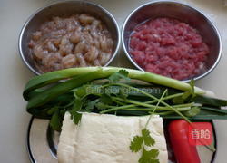 麻婆豆腐的做法图解1