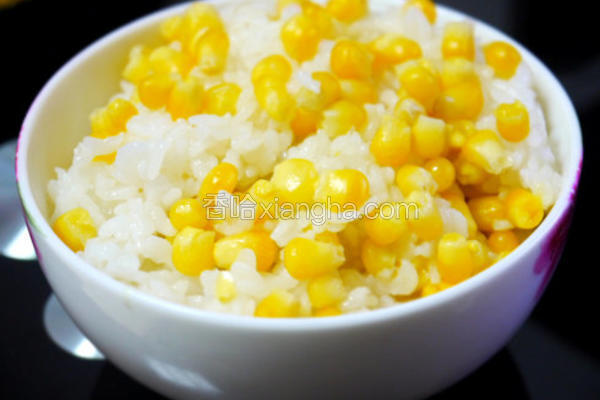 东北特色玉米饭