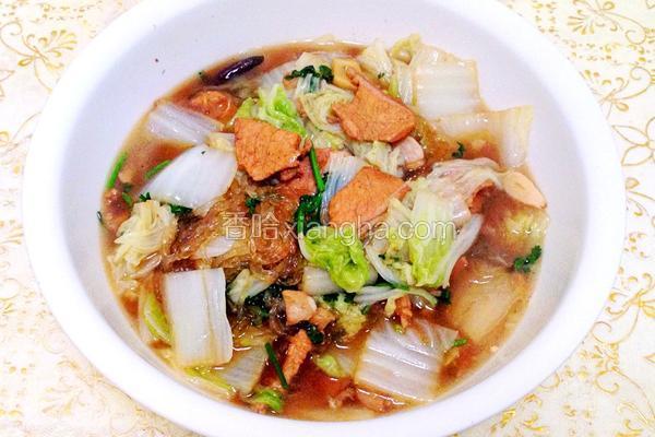 白菜猪肉炖粉条