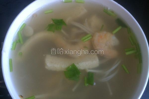 冻豆腐粉条金针菇