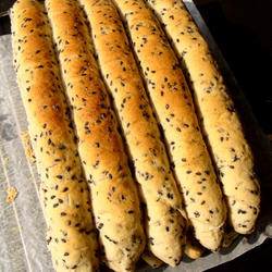 豆渣芝麻排包的做法[图]