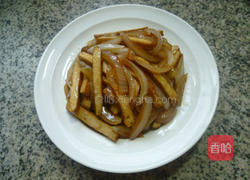 洋葱炒香干的做法图解11