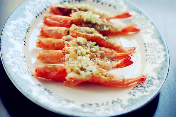 蒜蓉开边蒸大虾