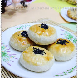 芝麻果仁酥皮的做法[图]