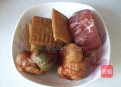 榨菜豆干炒肉丝的做法图解1