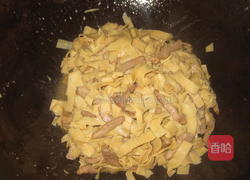 肉丝干豆腐的做法图解6