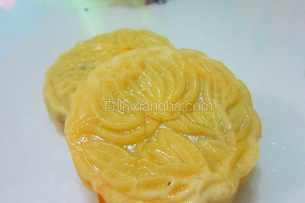 学做豆沙月饼