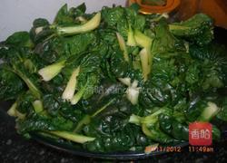 蒜泥太古菜的做法图解1