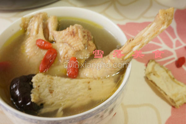 归芪煲鸡汤