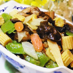 清炒八珍斋的做法[图]