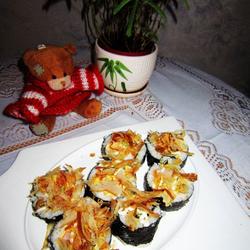 鲣鱼肉松寿司的做法[图]