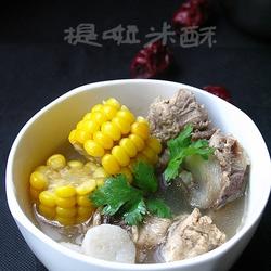 玉米山药大骨汤的做法[图]