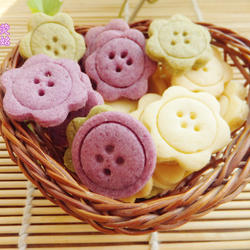 彩色纽扣饼干的做法[图]