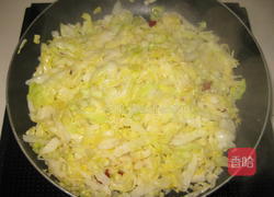 粉丝炒包菜的做法图解6