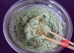 绿茶桂花糕的做法图解5