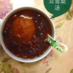 银耳红豆雪梨汤的做法[图]