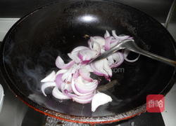 孜香葱爆羊肉卷的做法图解4