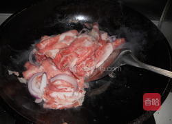 孜香葱爆羊肉卷的做法图解5