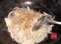 孜香葱爆羊肉卷的做法图解7