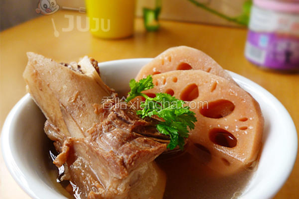 莲藕大骨汤
