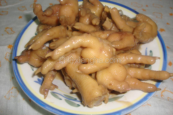红烧鸡爪