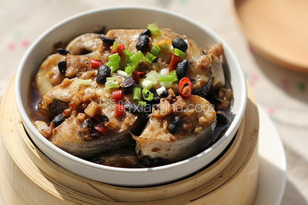 豆豉蒸鮰鱼
