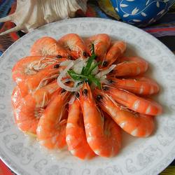 萝卜丝煮大虾的做法[图]