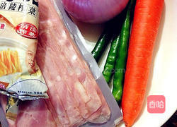 培根炒饭的做法图解1