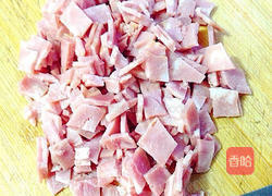 培根炒饭的做法图解2