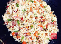 培根炒饭的做法图解14