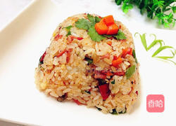 培根炒饭的做法图解15