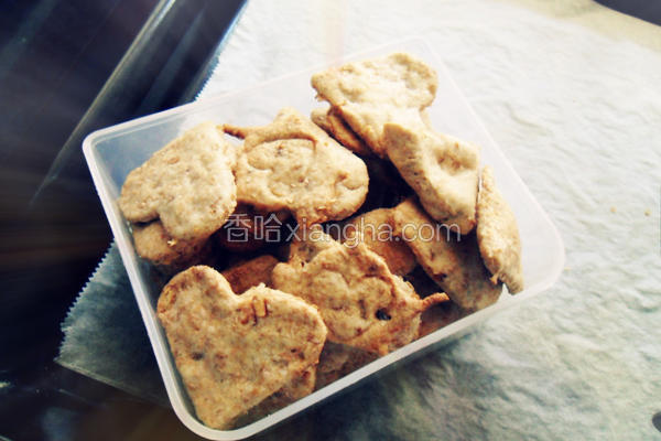 健康核桃全麦饼干