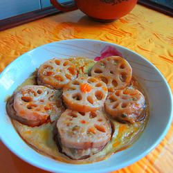 香蒸藕夹肉的做法[图]