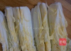 板栗烧白菜的做法图解3