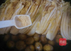 板栗烧白菜的做法图解11