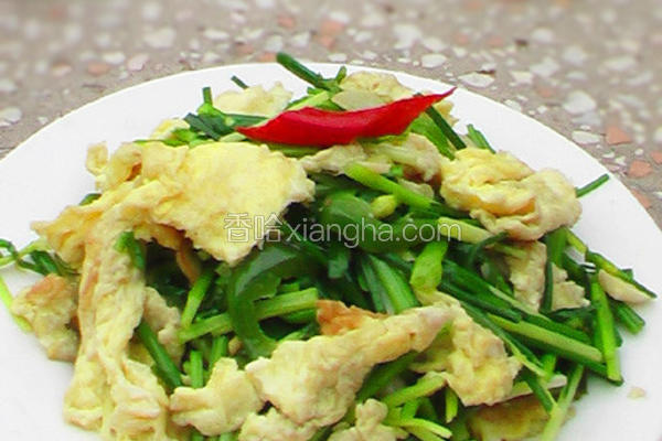 韭菜炒鸡蛋