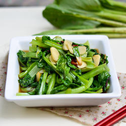 蚝油鸡毛菜的做法[图]