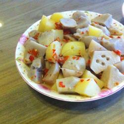 剁椒芋头土豆的做法[图]