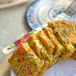 什锦蔬菜饼的做法[图]