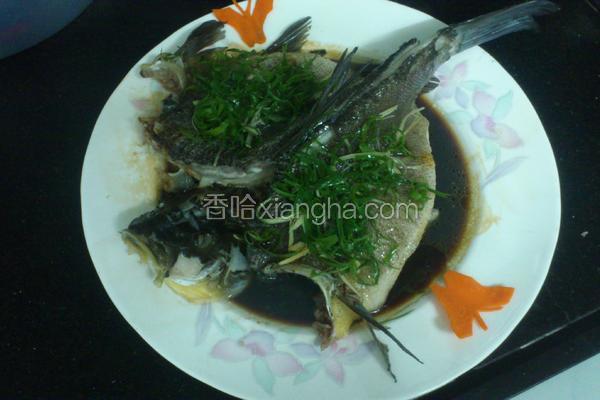 清蒸宝石斑鱼