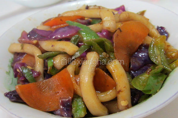 素菜炒粉