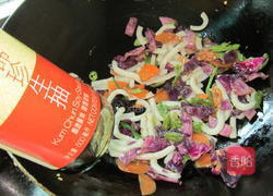 素菜炒粉的做法图解5