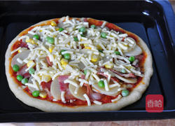 土豆培根披萨的做法图解26