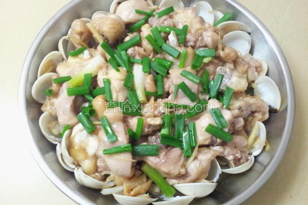 白贝蒸鸡腿