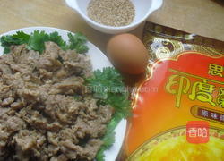 烤孜然羊肉卷的做法图解1