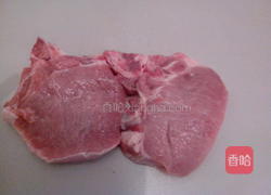 煎蒜香猪排的做法图解1