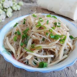 甜笋炒粉丝的做法[图]