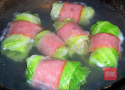 培根包菜卷的做法图解9