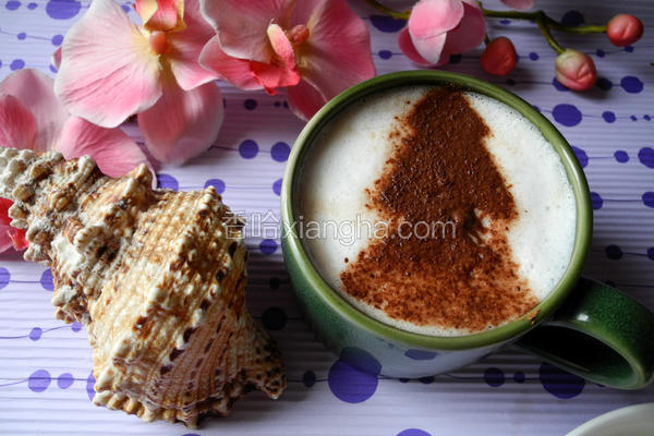 美食美式拿铁咖啡