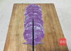 紫薯玫瑰花的做法图解3